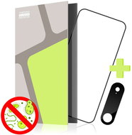 Tempered Glass Protector for iPhone Air, ANTIBACTERIAL + camera glass (CaseFriendly) - Glass Screen Protector