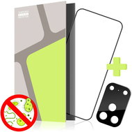 Tempered Glass Protector for iPhone 17 Pro, ANTIBACTERIAL + camera glass (CaseFriendly) - Glass Screen Protector