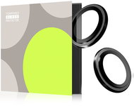 Tempered Glass Protector for iPhone 16 / 16 Plus (Case Friendly), black - Camera Glass