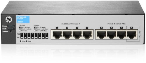 HPE 1810-8 v2 - Switch - Main image