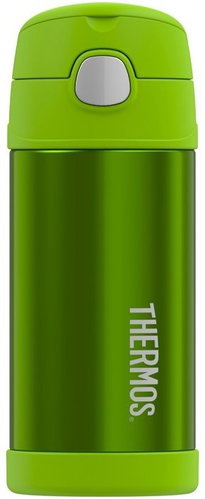 THERMOS FUNtainer Children's Thermal Mug with Straw 0.355L, Lime - Children's Thermos - Main image