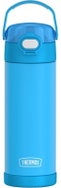 THERMOS FUNtainer Kids' Thermal Bottle with Hydration Cap 0.47L, Neon Blue - Children's Thermos