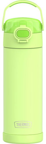 THERMOS FUNtainer Kids' Hydration Bottle 0.47L, Neon Lime - Children's Thermos - Main image
