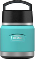 THERMOS ICON Children's Food Flask with Spoon 0.355L, Turquoise - Insulated Food Jar