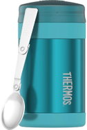 THERMOS FUNtainer Kids' Food Flask with Spoon 0.47L, Turquoise - Insulated Food Jar