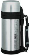 THERMOS Food and Drink Flask with Two Cups 2L Stainless Steel - Thermos