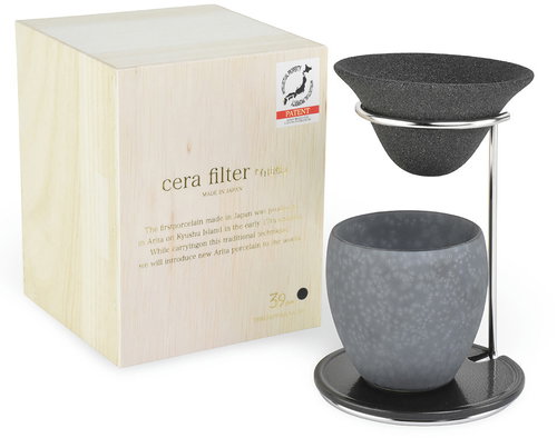 Threerivers Japanese Ceramic 39 Arita Cera Filter - set of 4 - Dripper  - Main image
