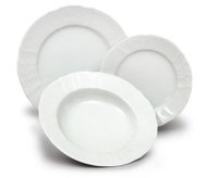 Thun Dining Set 18 pieces BERNADOTTE I., White Undecorated - Dish Set