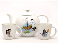 Thun teapot + 2 cups children's KRTEK BOAT - Children's Dining Set