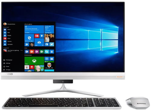 Lenovo IdeaCentre 520S-23IKU Silver - All In One PC - Hlavní obrázek
