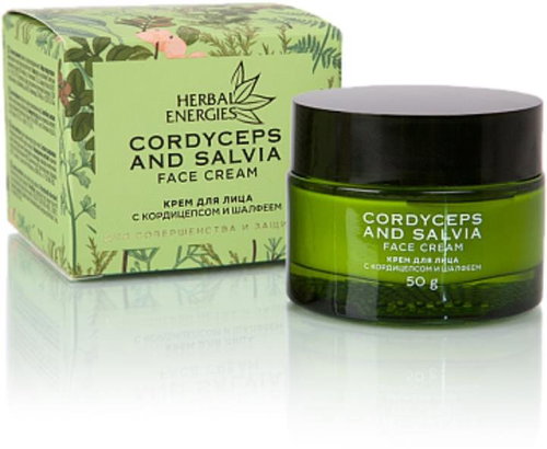 TianDe Herbal Energies pleťový krém s cordycepsem a šalvějí, 50 g - Face Cream - Main image