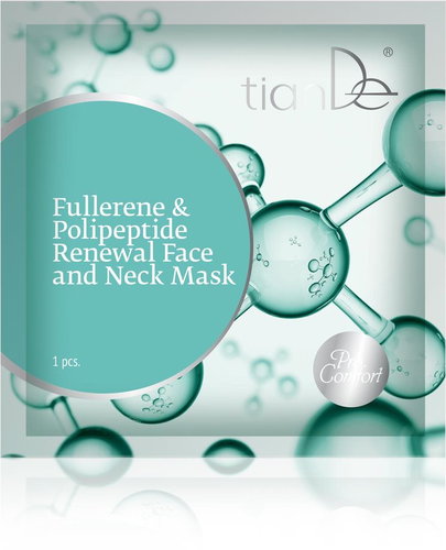 TianDe Pro Comfort obnovující maska na obličej a krk s fullereny a polypeptidy, 1 ks - Face Mask - Main image