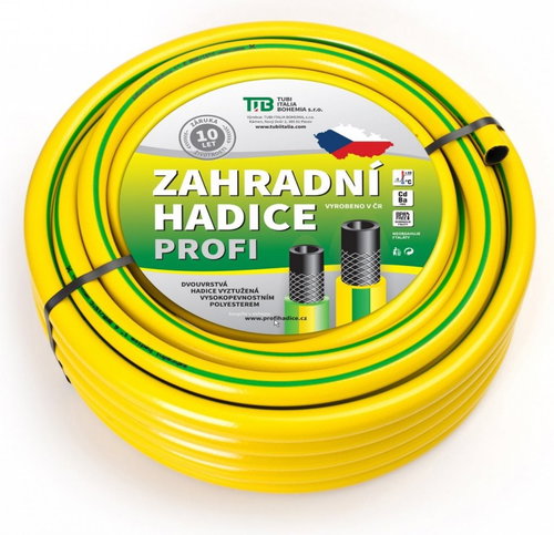 TUBI Garden Hose Astra Yellow Profi 3/4", yellow - length 25 m - Garden Hose - Main image