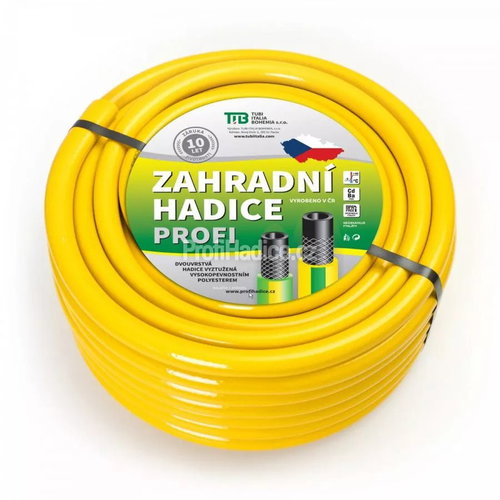 TUBI Garden Hose Profi 3/4", black/yellow - length 25 m - Garden Hose - Main image