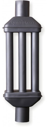 TIM SISTEM Heat exchanger, 1 m, diameter 120 mm, anthracite - Exchanger - Main image
