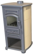 BELLA THALIA FORTE ECO cream 5,4 hp, flue 120 mm - Wood Stove