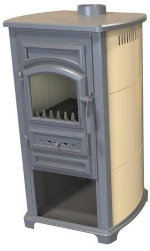 BELLA THALIA FORTE ECO cream 5,4 hp, flue 120 mm - Wood Stove - Main image
