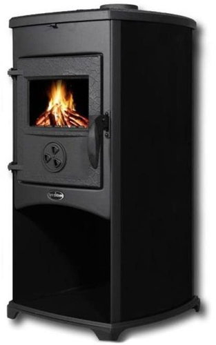TIM SISTEM, NORA ECO black 8,56 kW, flue 120 mm - Wood Stove - Main image