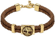 Timberland double men's leather bracelet, brown TDAGB0001903 - Bracelet