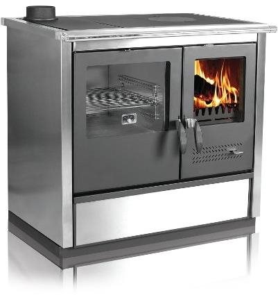 TIM SISTEM NORTH HYDRO ECO L INOX 16 kW, multi-storey cooker for TP - Solid Fuel Stove - Main image