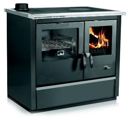 TIM SISTEM NORTH HYDRO ECO L black 16 kW, TP stove - Solid Fuel Stove - Main image