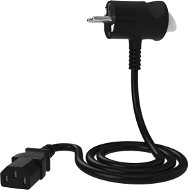 Tinen 230V C13 Innovative Push-Button Plug 1m Black - Power Cable