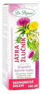 Dr.Popov Játra a žlučník bylinné kapky, ekonomické balení, 100 ml - Herbal Drops