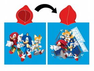TipTrade Sonic the Hedgehog and friends 55 × 110 cm - Towel Poncho