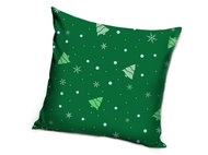 TipTrade Christmas cover 40 × 40 cm, Green Christmas - Pillowcase
