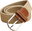 Elastic belt beige