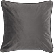 TISECO Polštářek Mikrosamet 45 × 45 cm, tmavě šedý  - Pillow