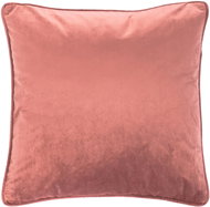 TISECO Polštářek Mikrosamet 45 × 45 cm, červenohnědý  - Pillow