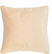 TISECO Polštářek Mikrosamet 45 × 45 cm, pískový  - Pillow