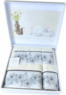 Tivolyo Home - Dárková sada ručníků a osušky MARTHA, 3 ks, bílá - Towel Set