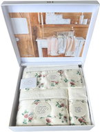 Tivolyo Home - Dárková sada ručníků a osušky ROSELAND 3 ks, bílá - Towel Set