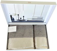 Tivolyo Home - Dárková sada ručník a osuška STELLA, 2 ks, šedá - Towel Set