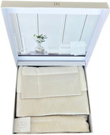Tivolyo Home - Dárková sada ručníků a osušky STELLA, 3 ks, bílá - Towel Set