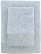 Soft Cotton Towel HERA with lace 50 × 100 cm, mint - Towel