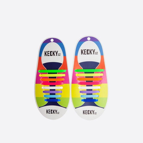 Colored Silicone Laces - Shoe Laces - Main image