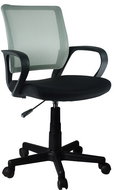 TEMPO KONDELA Adra Black/Grey - Office Armchair