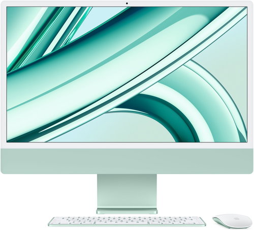 iMac 24" M3 Magyar Zelený - All In One PC - Main image
