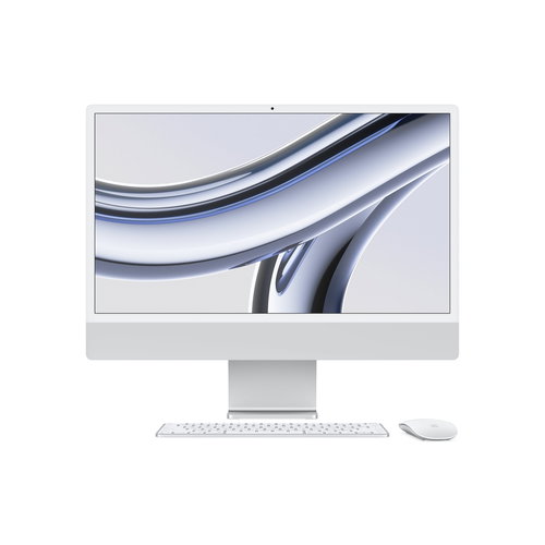 iMac 24" M3 Magyar, ezüst - All In One PC - Fő fotó