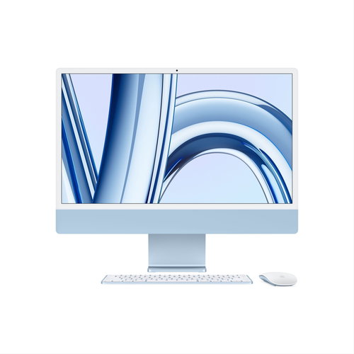 iMac 24" M3 Magyar Modrý - All In One PC - Main image