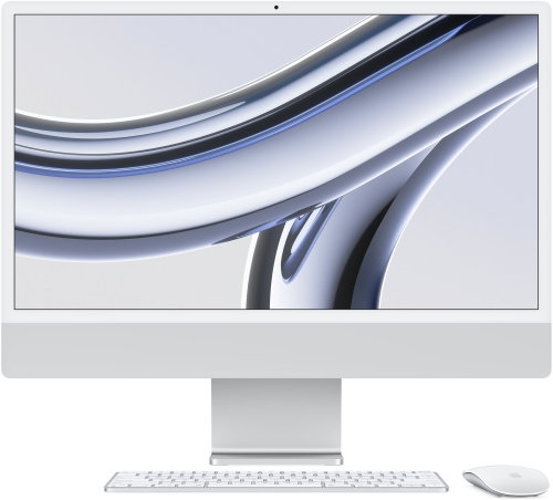 iMac 24" M3 CZ Silver - All In One PC - Main image