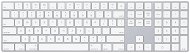 Billentyűzet Apple Magic Keyboard + numerikus billentyűzet, ezüst - US - Klávesnice