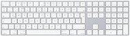 Billentyűzet Apple Magic Keyboard + numerikus billentyűzet, ezüst - HU - Klávesnice
