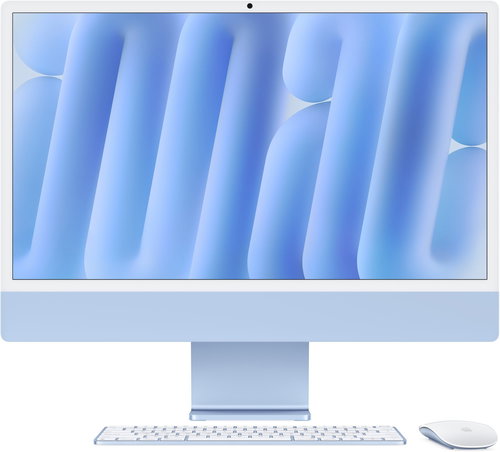 iMac 24" M4 Magyar, kék - All In One PC - Fő fotó
