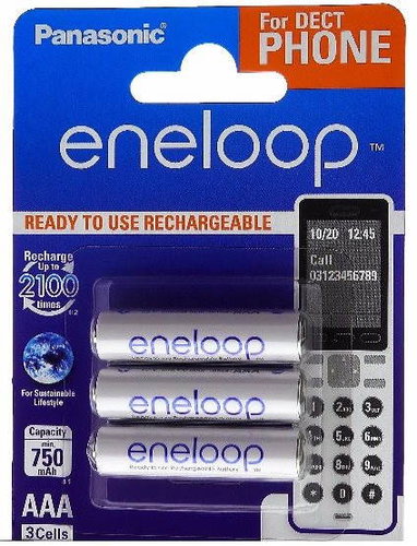 Panasonic DECT AAA 4MCCE / 3BE ENELOOP - Disposable Battery - Main image