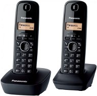 Panasonic KX-TGB212FXB Twinpack Black - Telefón na pevnú linku