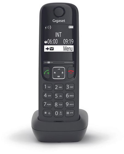 Gigaset AS690HX Black - additional handset - Landline Phone - Main image